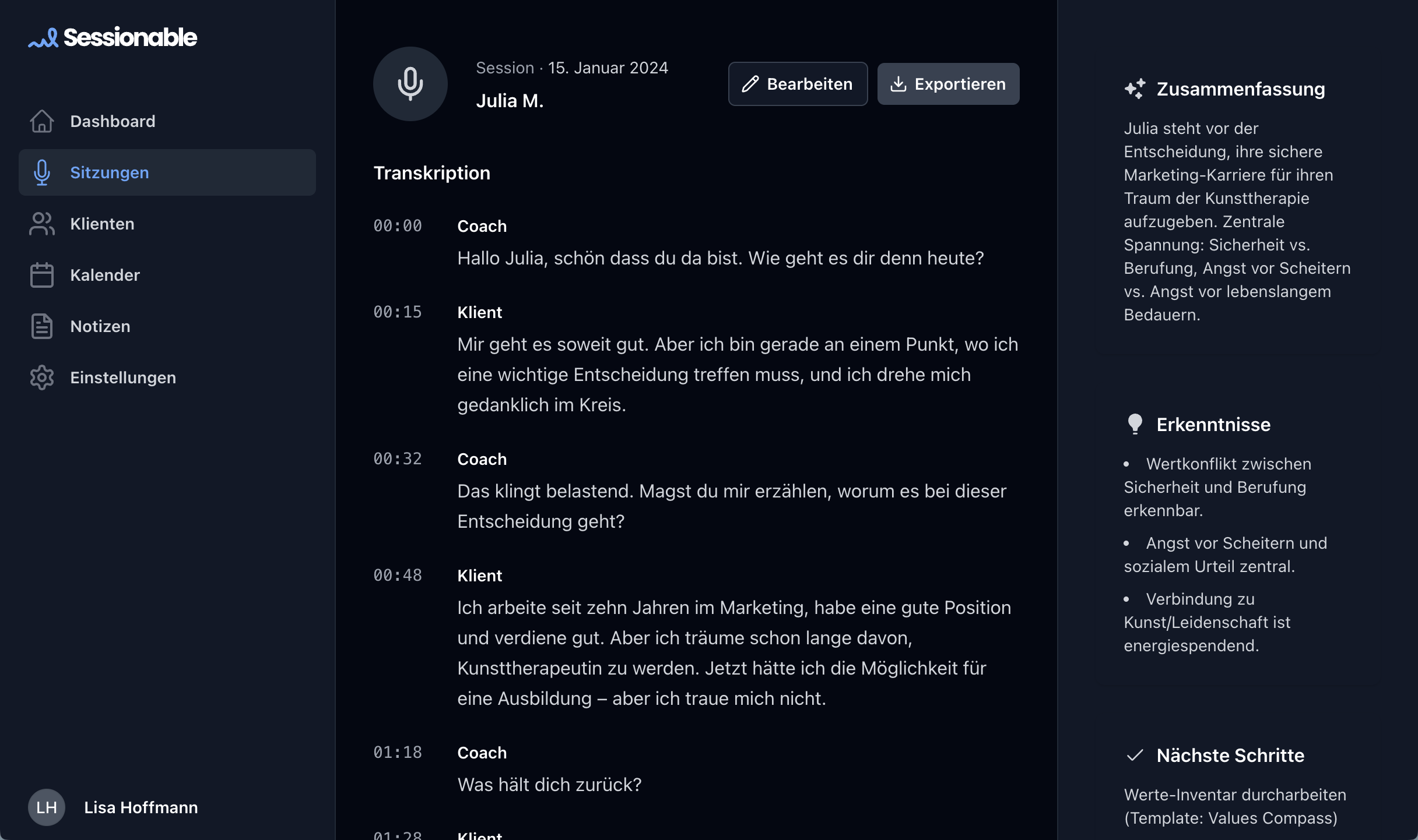ScriptCompanion App Screenshot